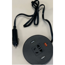 Умный Тройник USB Удленитель от прикуриватель 12v