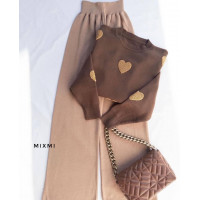 Костюм женский двойка из ангоры LUX Модель: 863/864-9077