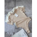 Боди женский из микродайвинга Модель: 1366-407 Цвет: розовый, беж