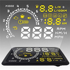 Проектрор приборной панели на лобовое стекло HUD OBD2