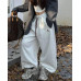 Джоггеры женские oversize Модель: 1456-185 Цвет: меланж, черный
