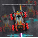 Машинка на радиоуправлении c управлением рукой Spray Racer Машинка на радиоуправлении c управлением рукой Spray Racer