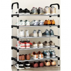 Металлическая полка для обуви RD-9004, 5 ярусов, разборная этажерка