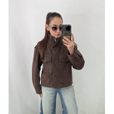 Куртка женская из эко замши Модель: 1553-8220