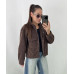 Куртка женская из эко замши Модель: 1553-8220
