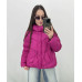Куртка женская теплая с биопухом Модель: 1553-811