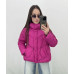 Куртка женская теплая с биопухом Модель: 1553-811