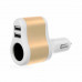 Автомобильная зарядка 2USB 3.1A+гнездо 12V-24V