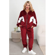Женский велюровый костюм Модель: 4907-0201