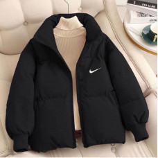 Куртка на затяжках Модель: 1422-050 Цвет: черный, бежевый, молоко