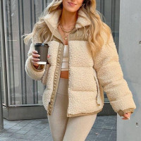 Курточка с мехом Тедди - Лимитированная коллекция Модель: 1422-1339