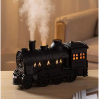 Паровой увлажнитель воздуха Поезд с подсветкой, аромадифузор для дома