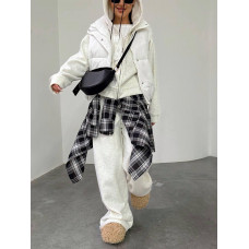 Костюм с двойным капюшоном Модель: 1511-520 Цвет: беж, черный, шоколад, красный, хаки, меланж