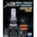 Светодиодные LED лампы для фар автомобиля X3 H11