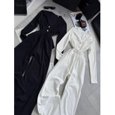 Костюм боди + брюки из ангоры рубчик Модель: 1532-306 Цвет: молоко, черный, мокко, шоколад