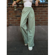 Брюки из костюмки модуль Модель: 1545-325 Цвет: черный, шоколад, белый, графит, оливка