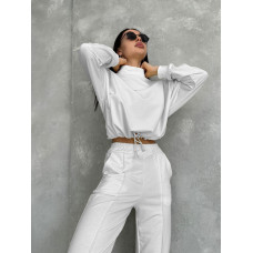 Костюм “Штормовое предупреждение” с качественным накатом Модель: 1545-432 Цвет: белый, лимон