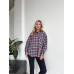 Рубашка в клетку oversize Модель: 1550-1662 Цвет: в ассортименте