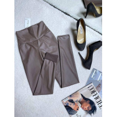 Лосины женские утепленные с высокой посадкой Модель: 1550-5127 Цвет: мокко