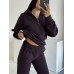 Костюм женский флисовый оверсайз Модель: 1550-2487/5169 Цвет: шоколад, графит, черный, мокко Костюм женский флисовый оверсайз Модель: 1550-2487/5169 Цвет: шоколад, графит, черный, мокко
