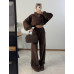 Костюм женский oversize из флиса Модель: 6260-1866 Цвет: светлый беж, серый, вино, черный, шоколад Костюм женский oversize из флиса Модель: 6260-1866 Цвет: светлый беж, серый, вино, черный, шоколад