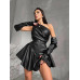 Комбинезон женский с перчатками Модель: 4960-9194 Цвет: черный, беж