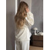 Костюм женский 2-ка (кофта + брюки) Модель: 4960-637 Цвет: молоко