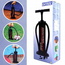 Насос ручной Intex 68615  AIR HAMMER 48см + 3 насадки