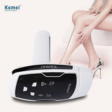 Фотоэпилятор kemei km-6812 для лица и тела со съёмными картриджами