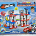 Гоночная трасса-парковка Childrens Rail Car MH2006 Игрушечный трек с машинками на 105 деталей, высота 70 см