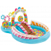 Надувной бассейн с горкой Candy Zone Play Center 57149 INTEX