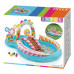 Надувной бассейн с горкой Candy Zone Play Center 57149 INTEX