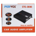 Автоусилитель звука 2-канальный PERVOI CTC-3690 2400W Двухполосный усилитель мощности