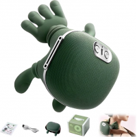 Электрический массажер для шеи и плеч бионический с имитацией рук, подогревом и 3 режимами работы, USB-зарядка