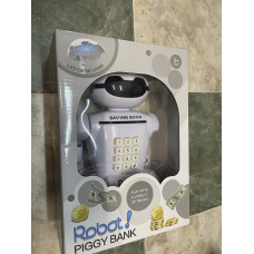 УЦЕНКАЯ УЦЕНКА УЦЕНКА Детский сейф-копилка "Сейф-Робот" 6688-8 с кодовым замком и ночником, 10 мелодий