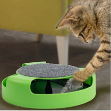 Игрушка для котов (Кот и Мышь) с когтеточкой Fine Pet