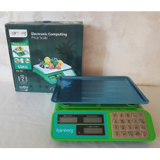 Весы торговые электронные с металлической платформой до 55 кг Rainberg RB-303