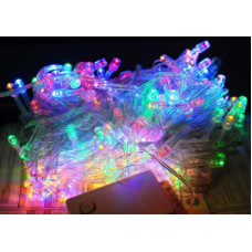 Новогодняя светодиодная гирлянда цвет мульти 100Led