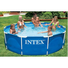 Круглый каркасный бассейн Metal Frame Pool Intex 28700 (Интекс 28200)