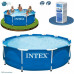 Круглый каркасный бассейн Metal Frame Pool Intex 28700 (Интекс 28200)