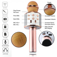 Беспроводной Bluetooth микрофон для караоке KTV-858