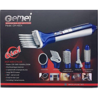 Фен стайлер для волос 6 в 1 Gemei GM-4834