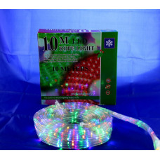 Новогодняя светодиодная гирлянда-лента Xmas Rope light 10M RGB