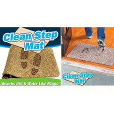 Супер впитывающий придверный коврик Clean Step Mat