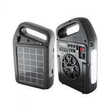 Портативный радиоприемник Golon RX-498LS, Power Bank, usb, sd, солнечная батарея