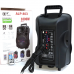Беспроводная портативная Bluetooth колонка с микрофоном ALP-803 (BT, USB, SD, FM, микрофон, пульт)
