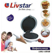 Вафельница для тонких вафель, рожков, трубочек Livstar lsu-1218