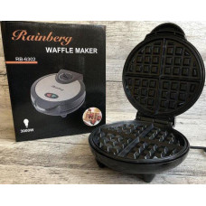Вафельница для бельгийских вафель Rainberg RB-6302 с терморегулятором