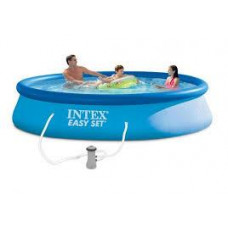 Бассейн наливной  Easy Set Pool Intex 28142 (396х84 см.) + фильтрующий насос