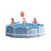 Круглый каркасный бассейн Metal Frame Pool Intex 28710 (Интекс 28210)